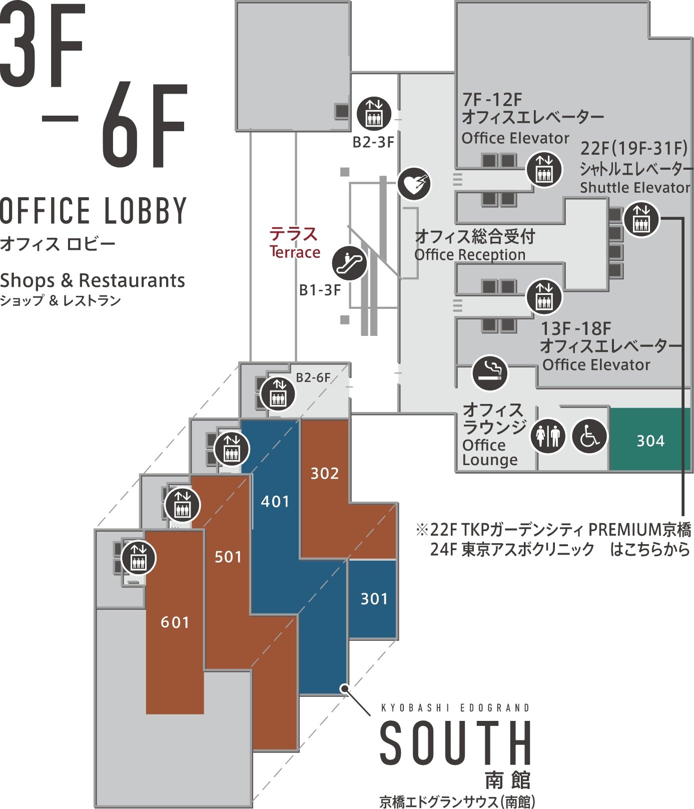 3F フロアマップ